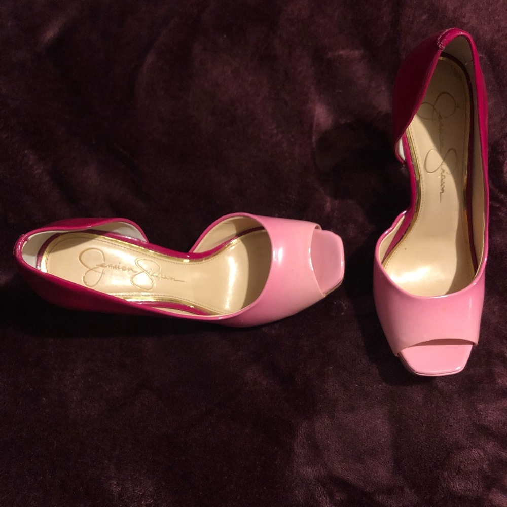 Jessica Simpson Ombré pink heels